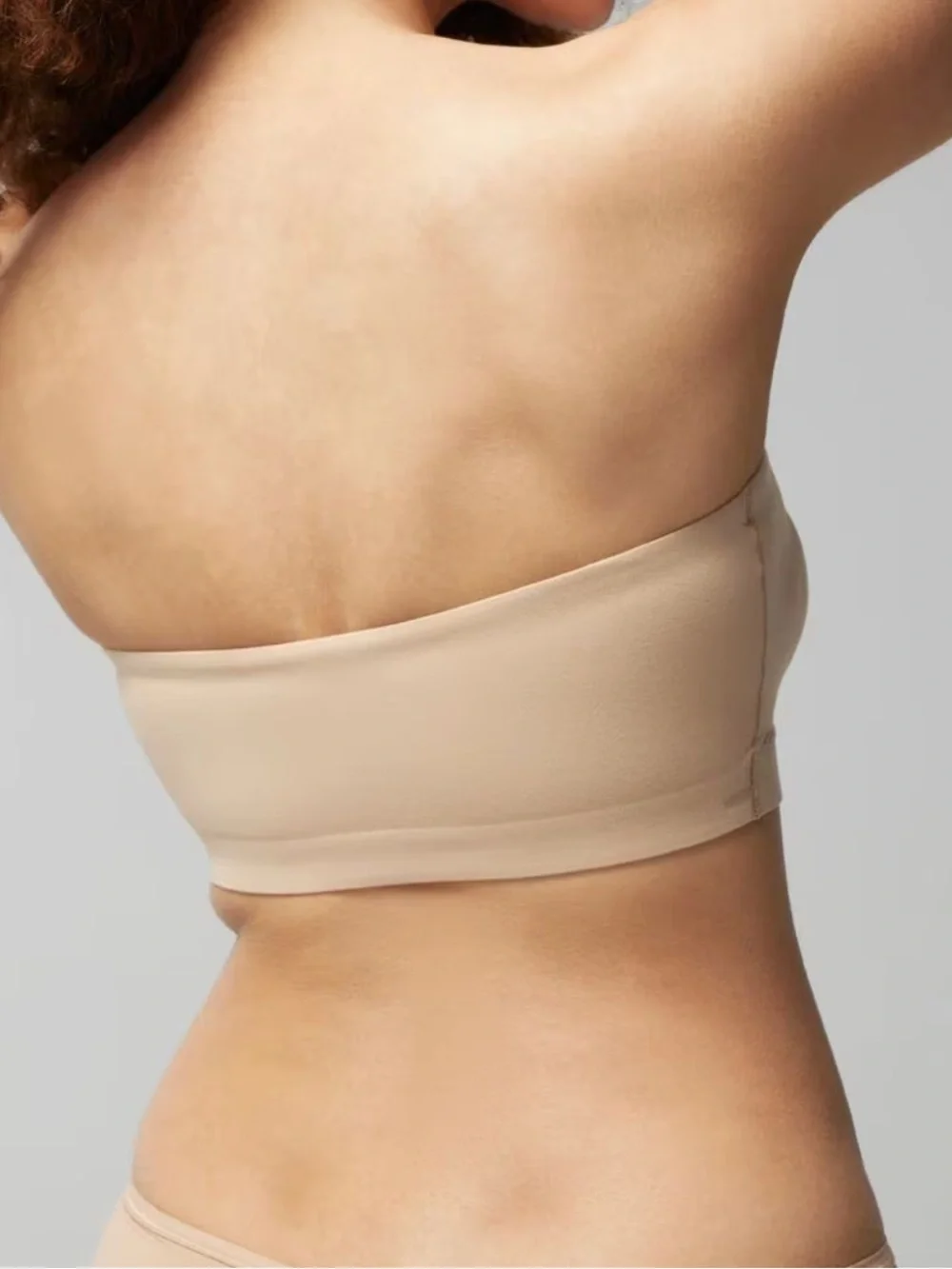 Soma Enbliss Bandeau Bra - Strapless Seamless - Nude - Size: Medium
